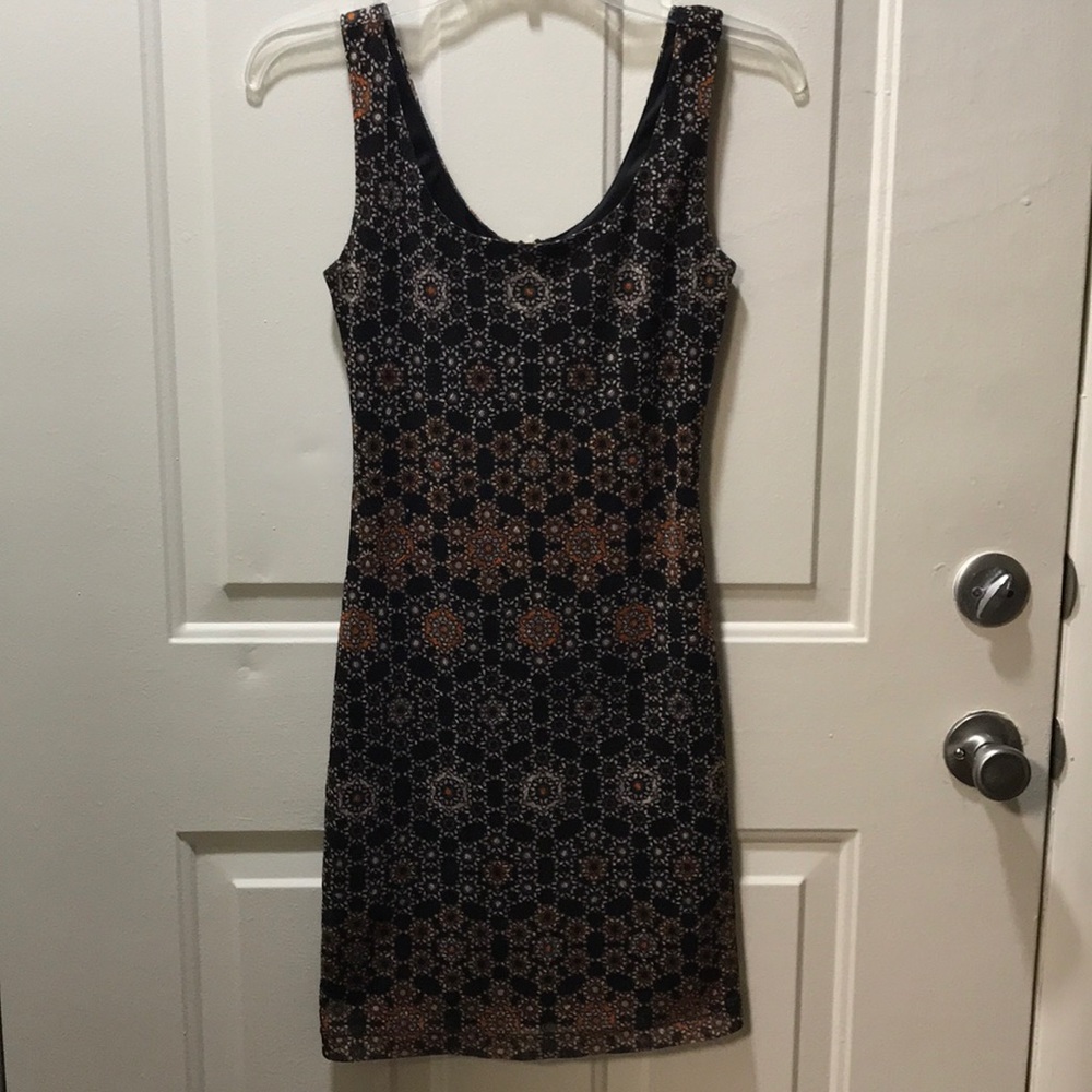 Bar III Sleeveless Patterned Dress - sz XS